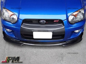 DP Type carbon Subaru Impreza WRX STI GDB 2003-2005 front lip spoiler JPM