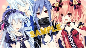 B2布ポスター 集合 「PS4ソフト フェアリーフェンサー エフ ADVENT DARK FORCE」 アニメイト&アニメイトオンラインショップ購入特典