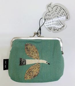  камыш . сумка [ Matsuo miyuki птица bird ] камыш . flat сумка бардачок кошелек для мелочи . косметичка новый товар не использовался товар с биркой бесплатная доставка по всей стране 