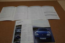 ポルシェ 911 996型 ハードカバー 本カタログ 2001年10月版 価格 装備 オプション 諸元カタログ 2002年1月版 MY2002 カレラ タルガ カブリ_画像4