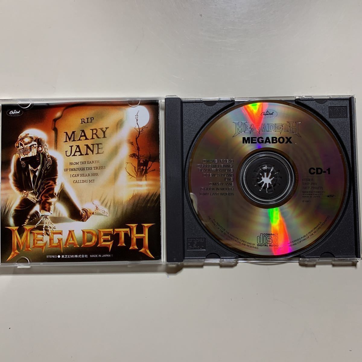 CD 中古品 MEGADETH MEGABOX SINGLE COLL | JChere雅虎拍卖代购