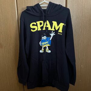 SPAM パーカー Lサイズ ヴィレッジ ヴァンガード 雑貨 企業物