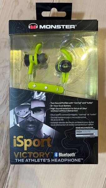 Monster iSport wireless VICTORY bluetooth対応 カナル型 ワイヤレスイヤホン防滴/スポーツ