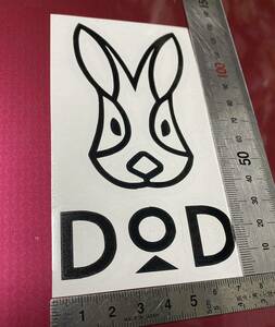  outdoor DOD cutting sticker black 