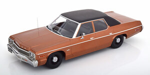 KK scale 1/18 Dodge Monaco 1974　ブラウンメタリック　ダイキャスト製　ダッジ