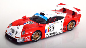 Werk83 1/18 Porsche 911 GT1 3.2L TURBO #29 24h LE MANS 1997 A.FERTE J.VON GARTZEN O.THEVENIN　ポルシェ