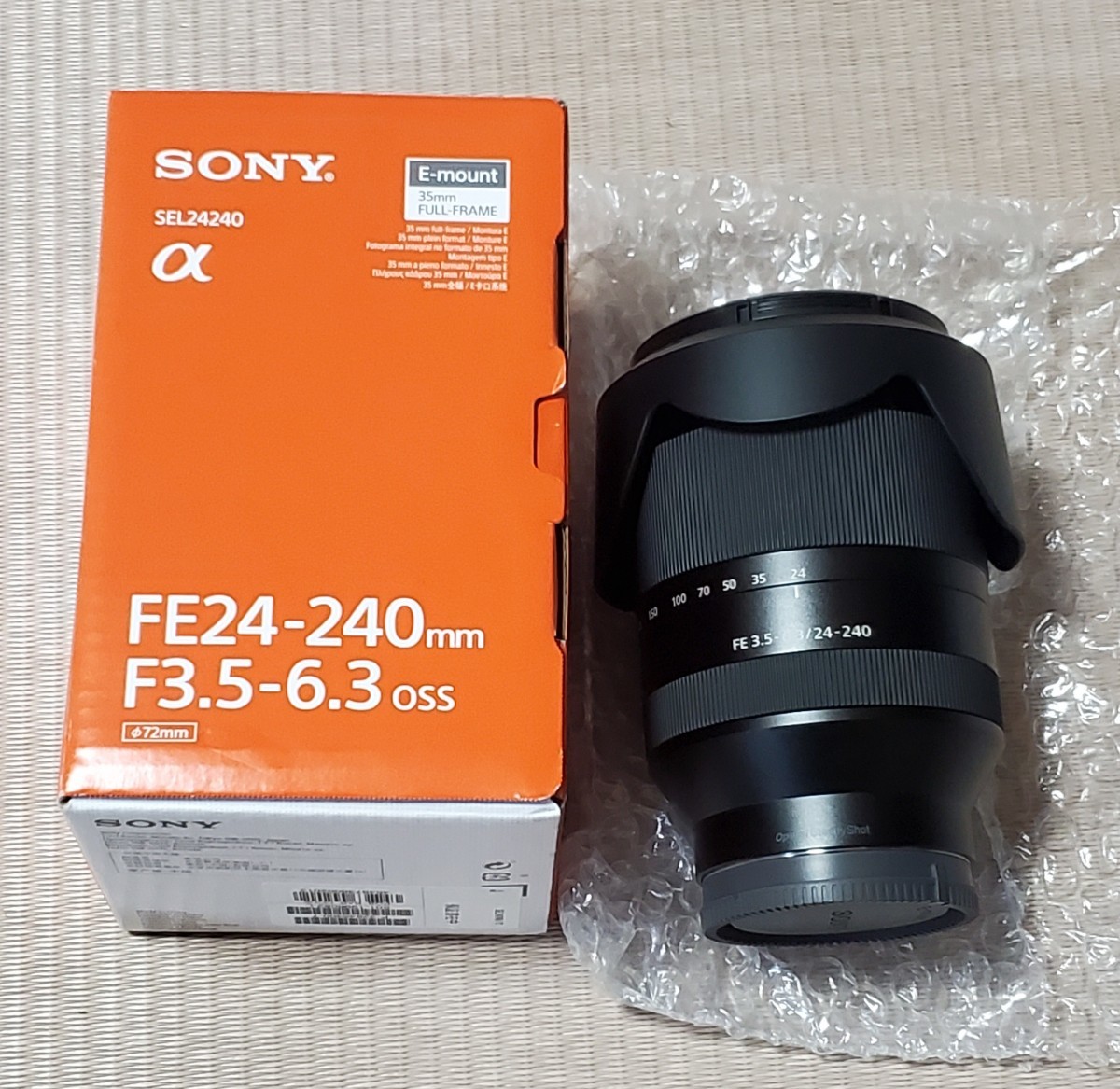 2023年最新】ヤフオク! -sony fe 24 240 3.5 6.3の中古品・新品・未