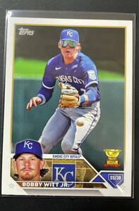 【Bobby Witt Jr.】2023 Topps Series 1 #7 【Rookie Gold Cup】【ボビー・ウィット・ジュニア】