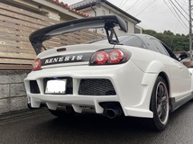 未塗装　クラリス製　マツダ　RX-8　リア　バンパー　後期　SE3P　GT系　スピード　R マジックさん　マフラー装着可_画像1