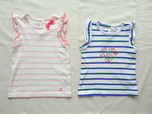 PETIT BATEAU★プチバトー★トップス★2枚セット★12m★74cm