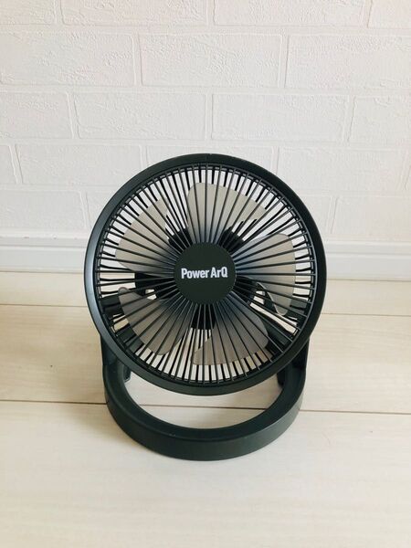 PowerArQ Fan Light 卓上扇風機 サーキュレーター カーキ