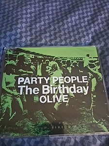 The Birthday PARTY PEOPLE OLIVE バースデイ 新品