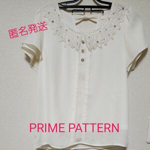 【匿名発送】PRIME PATTERN シフォン カットソー