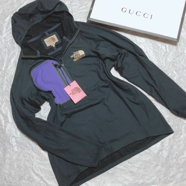 新品タグ付　店舗購入　匿名配送　GUCCI &The North Faceコラボ　グッチ　ザノースフェイス　ノースフェイス