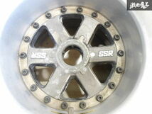 ●SSR スピードスター リア リヤ用 実測値 13インチ 15J －46 PCD92 深リム センターロック ホイール 2本セット レース用_画像4