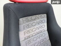 RECARO レカロ LS-L ハリアー セミバケットシート セミバケ フロント シート 両側丸形ダイヤル 肘置き付 メッシュ レザー ヘッドレスト_画像4