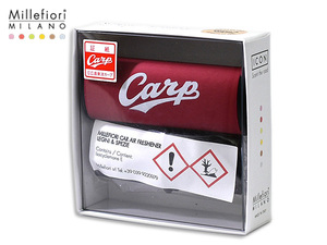 ミッレフィオーリ カープ カーディフューザー カー フレグランス 芳香剤 スパイシーウッド Carp ICON CDIF-CP-002 ネコポス 送料無料