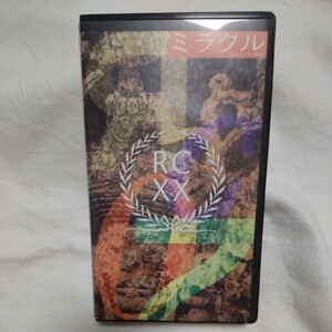  RC SUCCESSION 忌野清志郎 VHSビデオ ミラクル 20th Anniversary 歌詞カード付き
