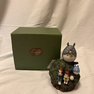 となりのトトロ My Neighbor Totoro 楠 くすの木 めいちゃん オルゴール★スタジオジブリ 二馬力★セキグチ 陶器製 フィギュア