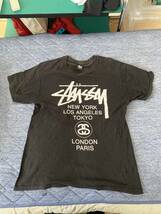 ステューシーワールドツアー、Tシャツ、Mサイズ_画像1