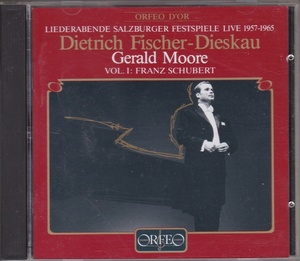 CD / DIETRICH FISCHER-DIESKAU　フィッシャー・ディースカウ / GERALD MOORE / LIVE RECORDINGS 1957-65