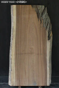モンキーポッド[AB-MP-0015] 1345×540-730×52 一枚板 天然木 無垢材 乾燥材 銘木 DIY テーブル 荒板 端材 モンキーポット【木の素材屋】
