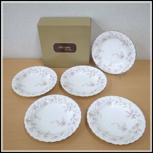 8188T　Noritake ノリタケ　SELINA セリナ　スープ皿　5枚セット　金彩　9957　未使用品