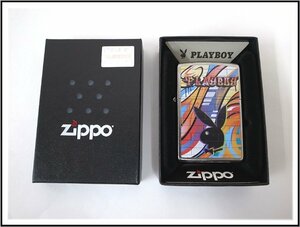 8199T　ZIPPO ジッポー　オイルライター　PLAYBOY プレイボーイ　グラフィティ　2019年製　未使用品