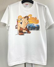  村田峻治 画伯 EASYCRUISEコラボ Ｔシャツ シェルビー コブラ 白 天空の城ラピュタ.うる星やつら 作画担当 ホットロッド アメ車 50s 60s_画像1