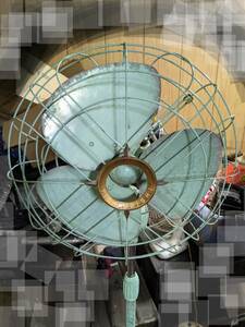  Vintage Mitsubishi large electric fan 