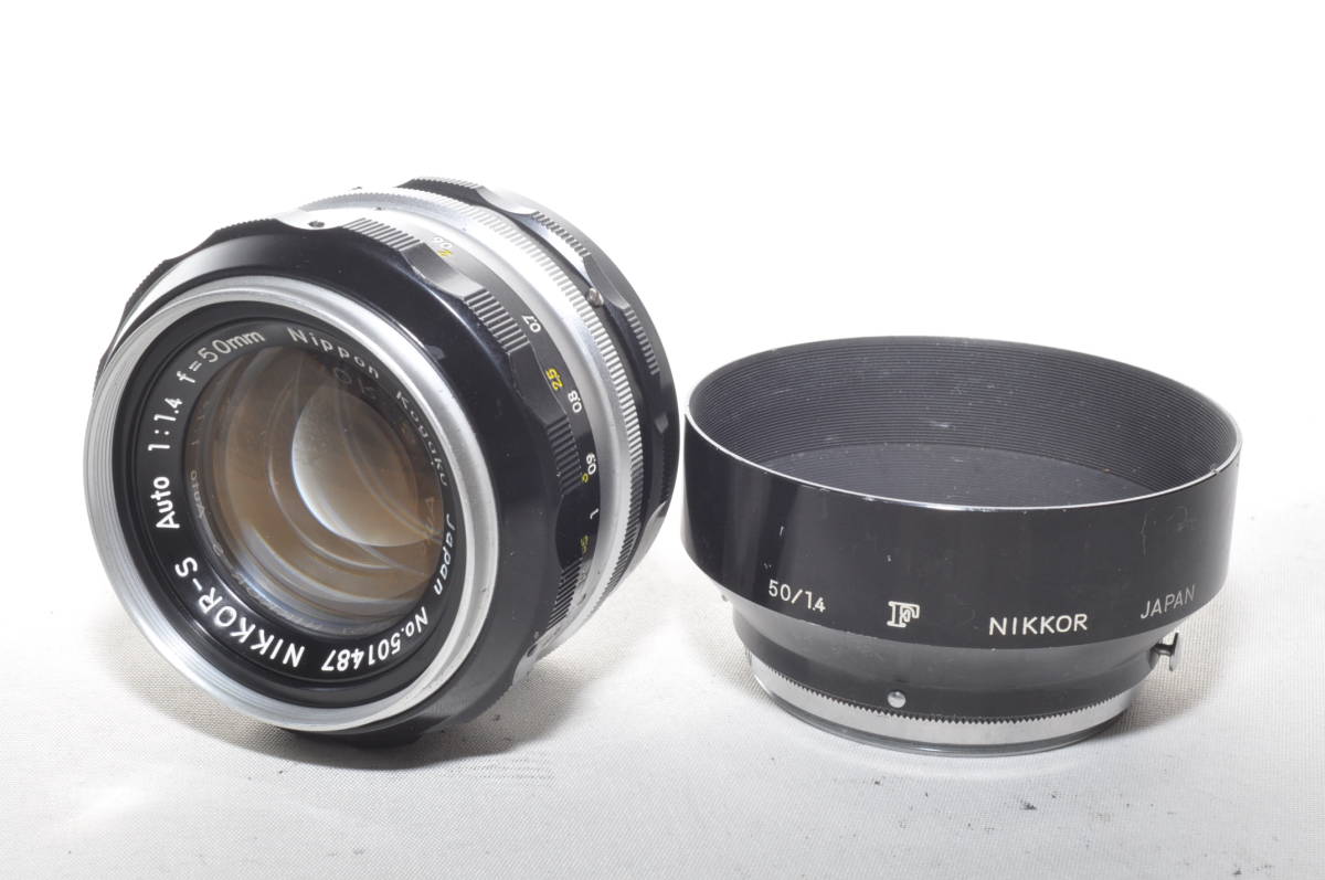 2023年最新】ヤフオク! -nikkor-s auto 50mm f1.4(家電、AV、カメラ)の