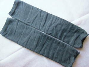  leg warmers . gray 40cm free size cooling measures also *
