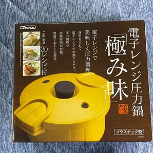 スケーター (Skater) 圧力鍋 電子レンジ専用 極み味 レッド 日本製 MWP1