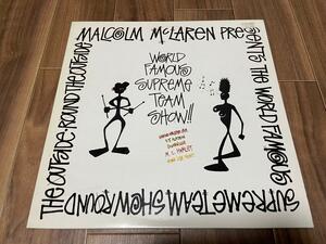 MALCOLM McLAREN & WORLD FAMOUS SUPREME TEAM - ROUND THE OUTSIDE! / レコード マルコムマクラーレン Stussy ステューシー シュプリーム
