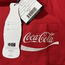 Coca-Cola VISION STREET WEAR 半袖 Tシャツ L コラボ 別注 限定 コカコーラ ヴィジョン ポケット 刺繍_画像4