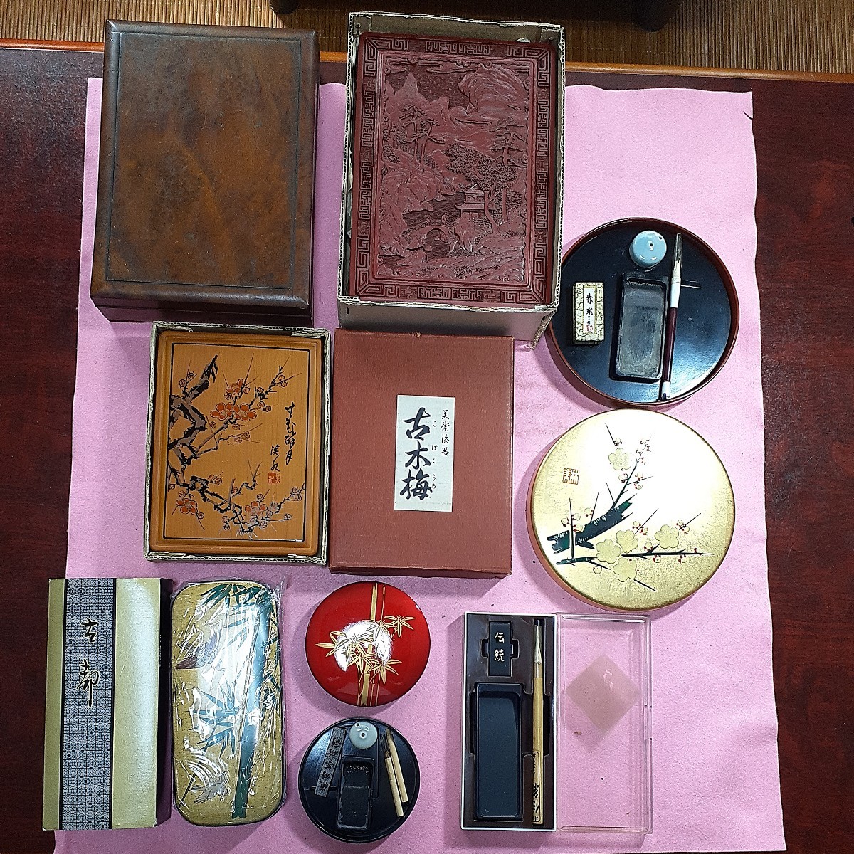 2023年最新】ヤフオク! -中国 硯箱の中古品・新品・未使用品一覧