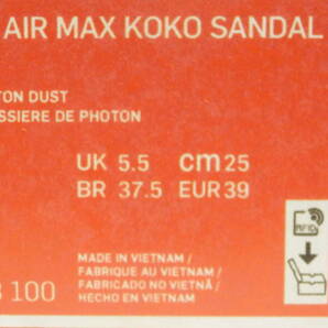 新品 ナイキ ウィメンズ エア マックス ココ サンダル NIKE WMNS AIR MAX KOKO SANDAL CI8798-100 25.0 cm の画像9