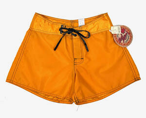 デッド USA製 1990s Local Motion Surf shorts Kid's1 MADE IN HAWAII Orange ローカルモーションサーフショーツ