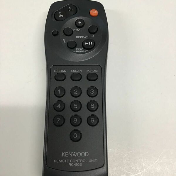 KENWOOD RC-503 オーディオ用　操作リモコン　完動品　20230803-03