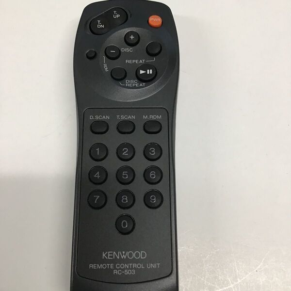 KENWOOD RC-503 オーディオ用 操作リモコン 完動品 20230803-03