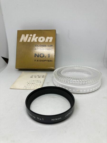 Nikon Close-up No1 フィルター