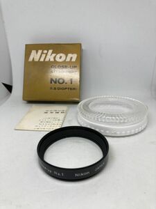 Nikon Close-up No1 フィルター