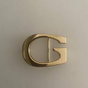 国内直営店購入　GUCCI　グッチ 　Gマーク　ゴールドカラー　ベルト　バックルのみ　正規品