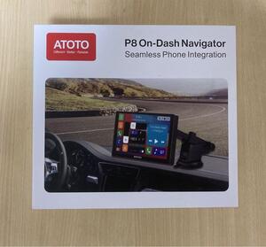 圧倒的コスパ！ 正規品 新品 ATOTO 2DIN カーオーディオ 【P807SD-RM】 Bluetooth対応 自動車 車パーツ CarPlay/Android Auto 7インチ