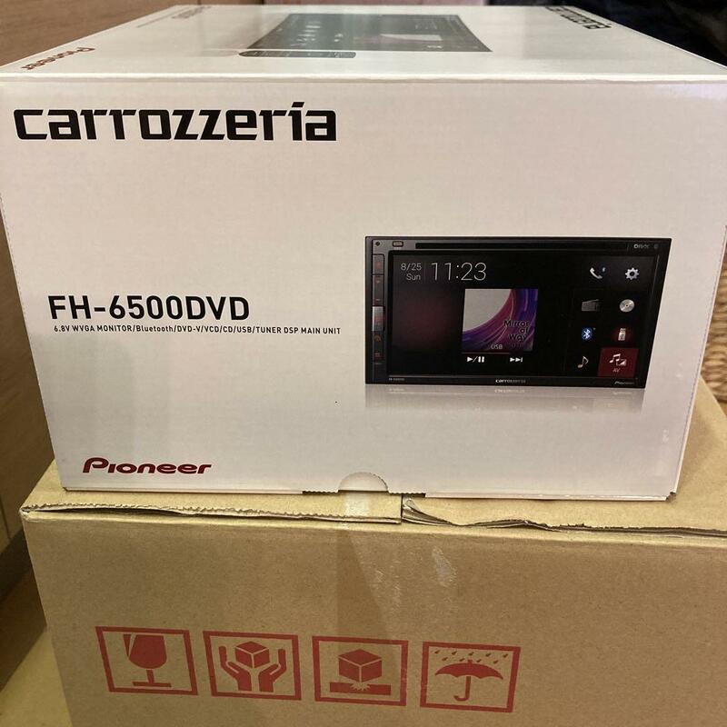 新品 正規品 カロッツェリア パイオニア(Pioneer) カーオーディオ 2DIN 【FH-6500DVD】 自動車 フルHD Bluetooth対応 CD/DVD 6.8インチ