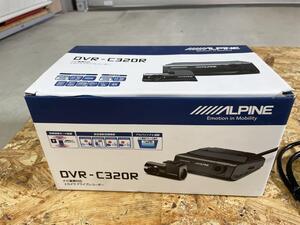 新品 アルパイン(Alpine) 【DVR-C320R】 ドライブレコーダー ビッグX NXシリーズ連携対応 前後2カメラ 高画質 車 粘着式 ブラック