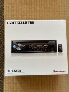 正規品 新品 カロッツェリア パイオニア(Pioneer) カーオーディオ 1DIN 【DEH-5500】 Bluetooth 自動車 車パーツ USB CD