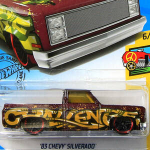 【JHM TOY】'83 CHEVY SILVERADO ’83 シェビー・シルバラード 新品未開封 HW Art Cars