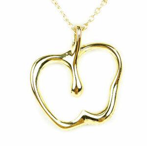 Tiffany&Co. Tiffany K18 Gold necklace Apple Peretti L sa* Pele ti20598