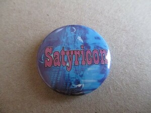 90s Satyricon サテリコン バンド 缶バッジ /ノルウェー ブラックメタル ビンテージ ロック ROCK 缶バッヂ パッチ ピンズ